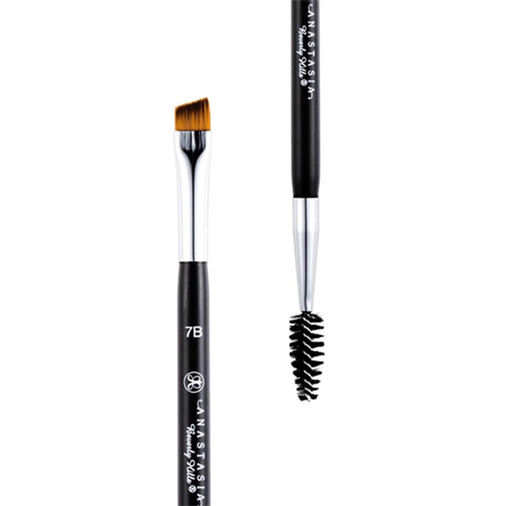Anastasia Beverly Hills Double Ended Angled Brush 7B Black & Brown