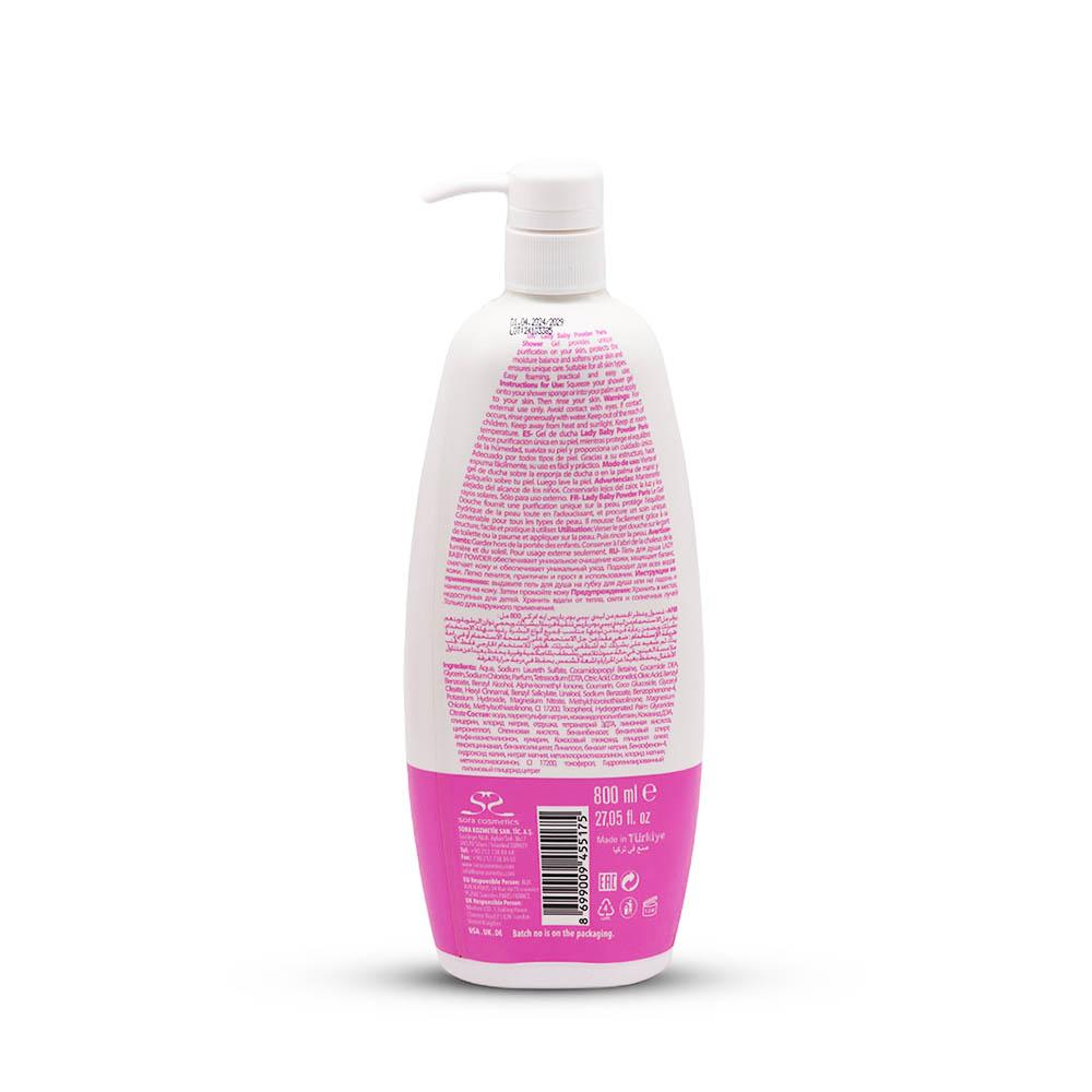 Lady Baby Powder AMK Perfumed Body Wash - 800ml