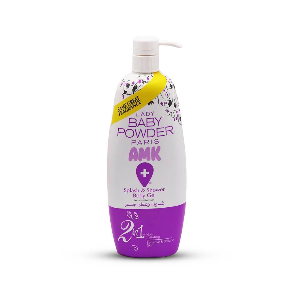 Lady Baby Powder AMK Perfumed Body Wash - 800 ml