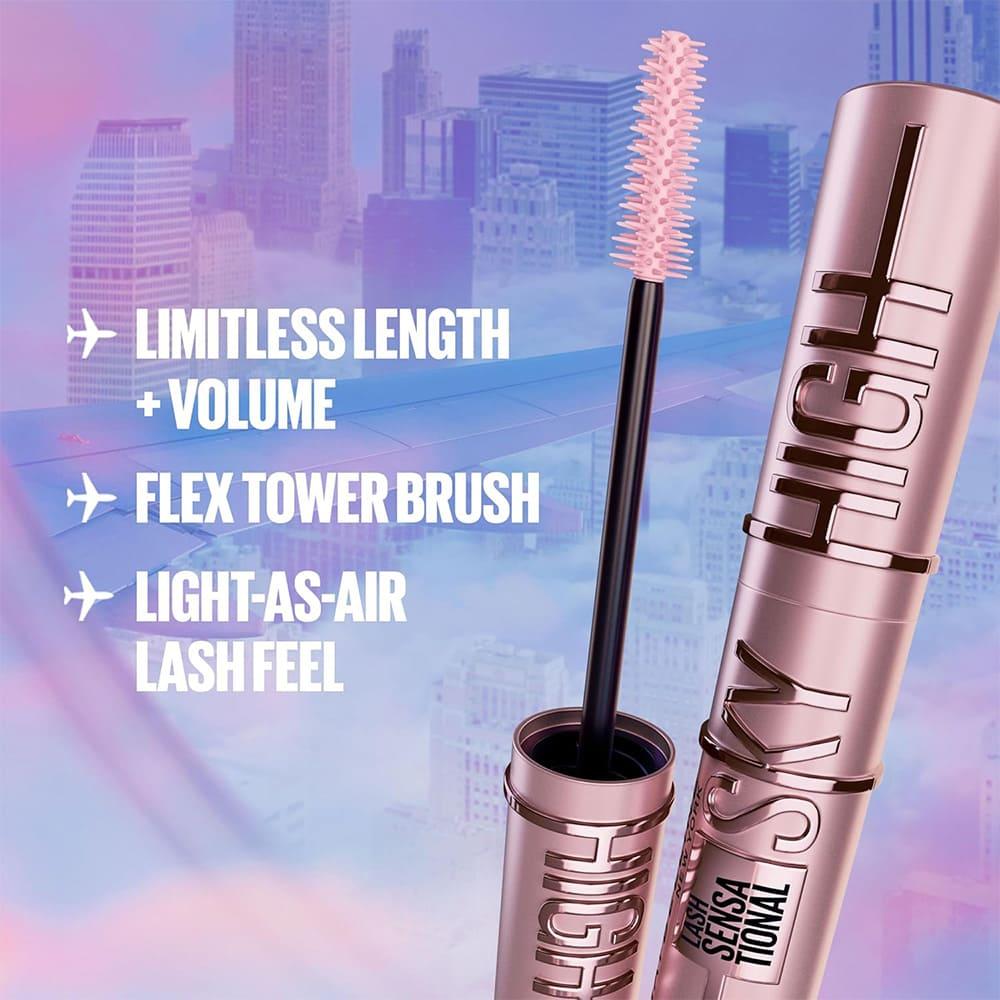 Maybelline Lash Sensational Sky High Mascara 801 Very Black - 7.2ml