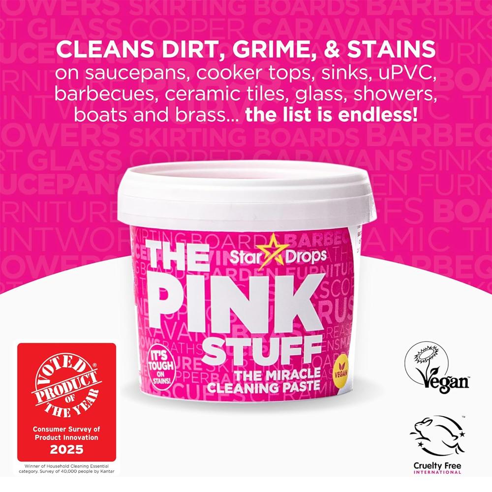 Star Drops The Pink Stuff Miracle Multi-Purpose Cleaning Paste - 850 gm