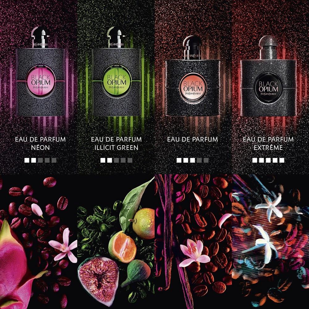عطر ايف سان لوران بلاك اوبيوم اكستريم للنساء - او دي بارفيوم 90 مل