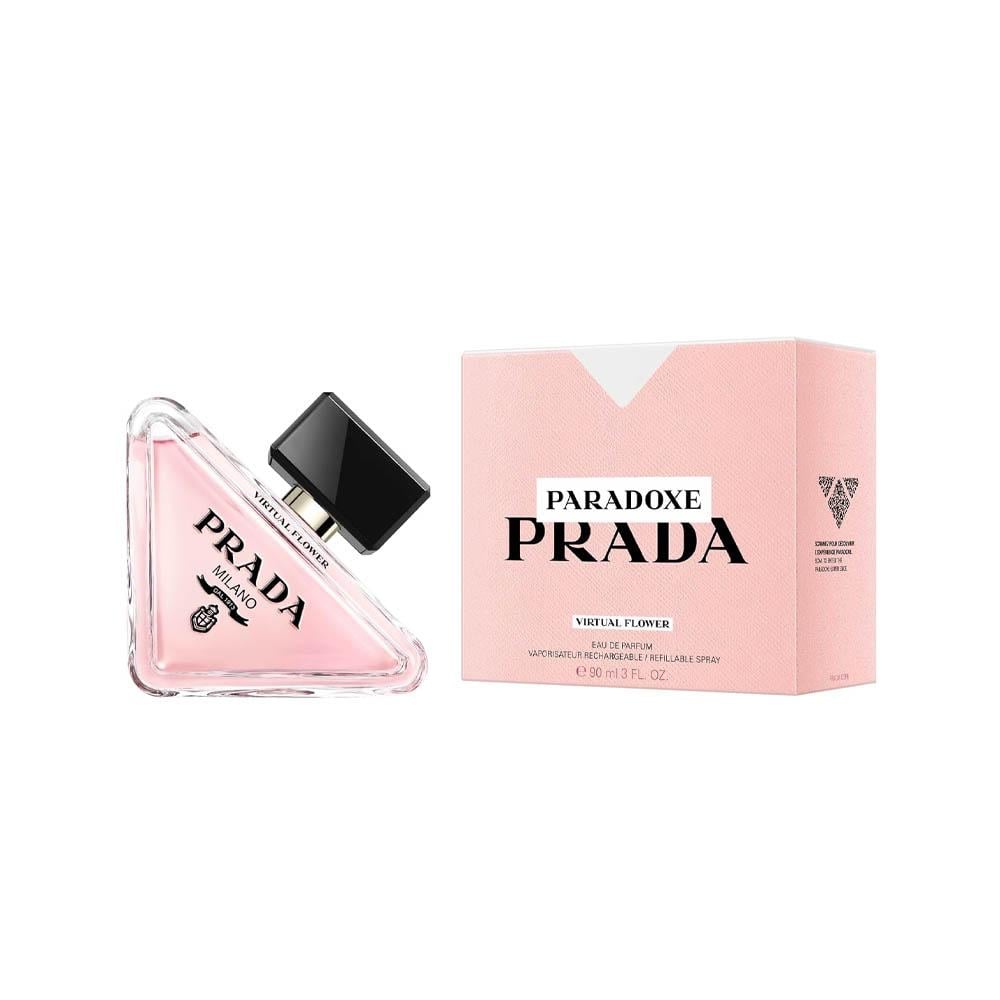 عطر برادا بارادوكس فيرتشوال فلاور للنساء - او دى بارفيوم 90 مل