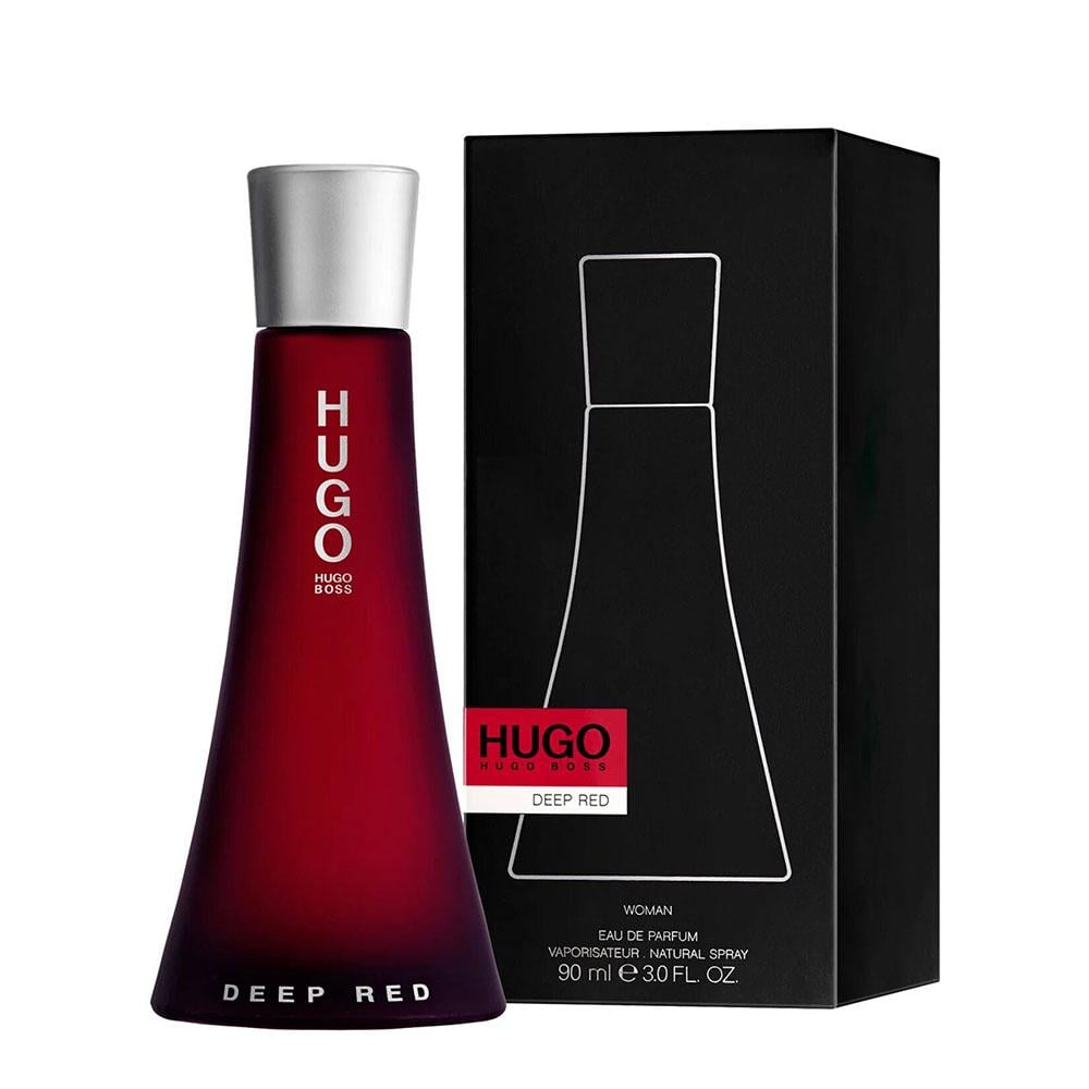 عطر هوجو بوس ديب ريد للنساء - او دى بارفيوم 90 مل