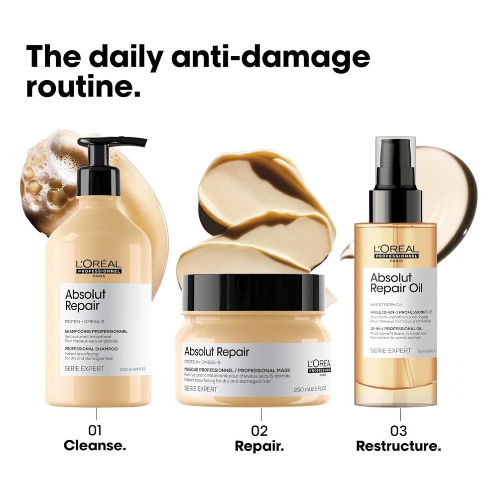 L'Oréal Professionnel Absolut Repair Protein + Omega 9 Mask - 250 ml