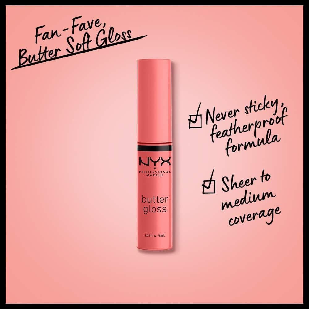 NYX Butter Gloss BLG05 Creme Brulee - 8 Ml