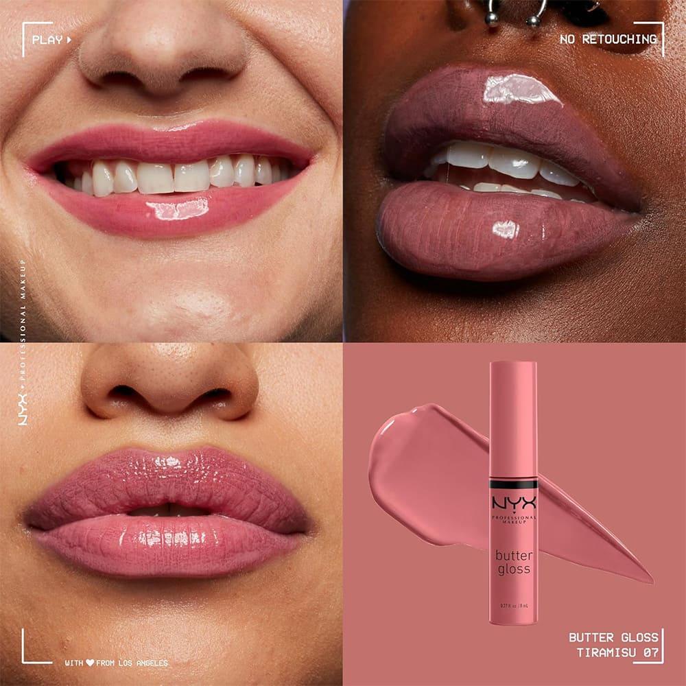 NYX Butter Gloss BLG07 Tiramisu - 8 Ml