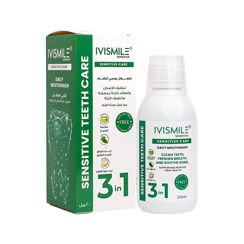 IVISMILE SENSTIVE CARE MOUTH WASH 