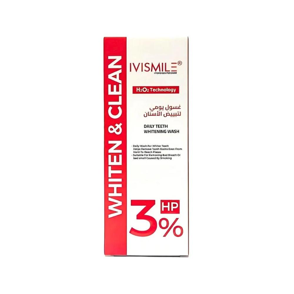 IVISMILE WHITENING MOUTH WASH 3%