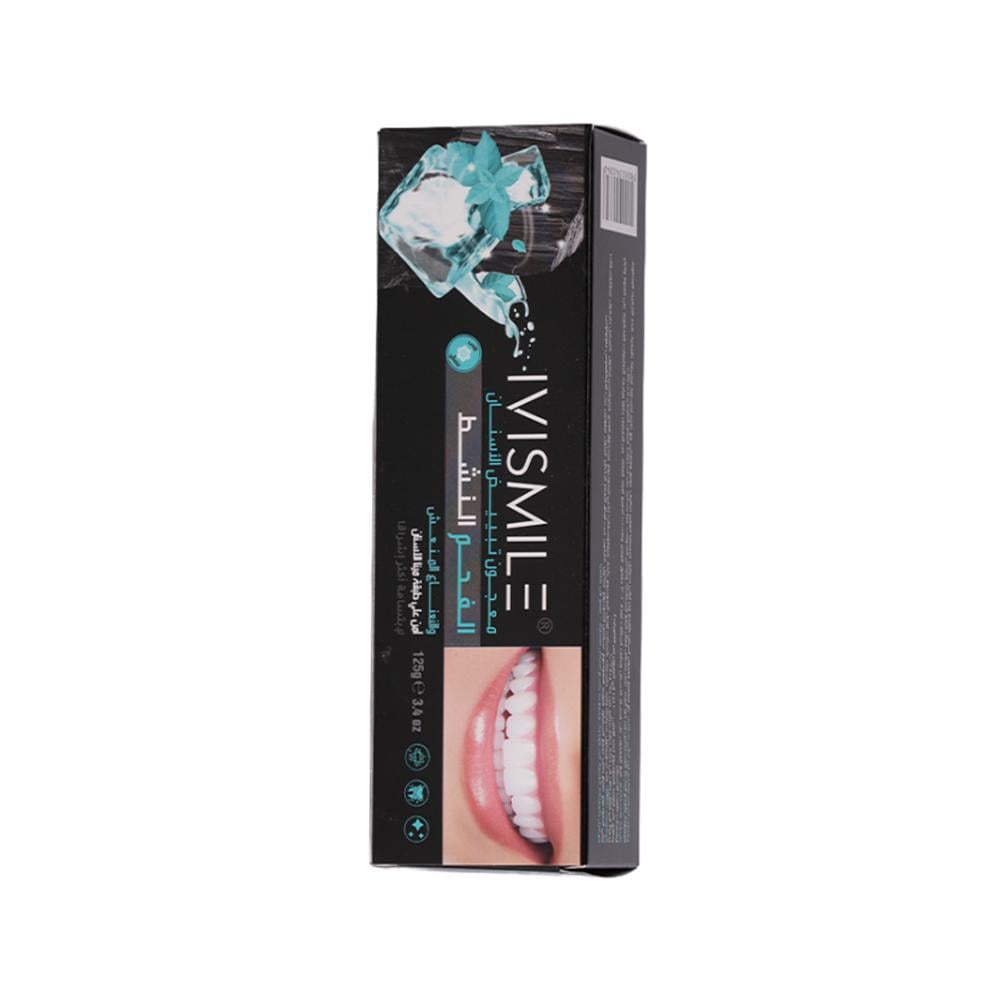 IVISMILE Whitening Toothpaste Activated Charcoal and Fresh Mint – 125g