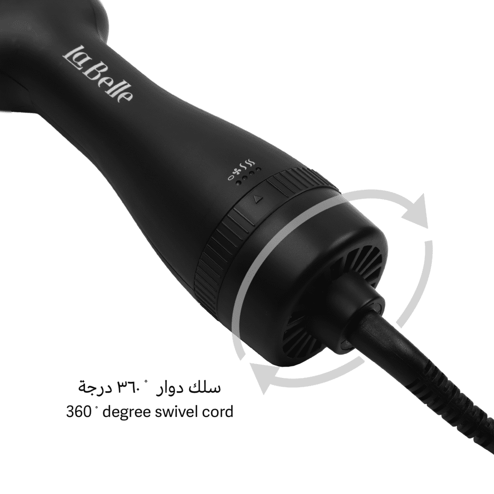 لابيل برش تصفيف الشعر لون أسود - LB001
