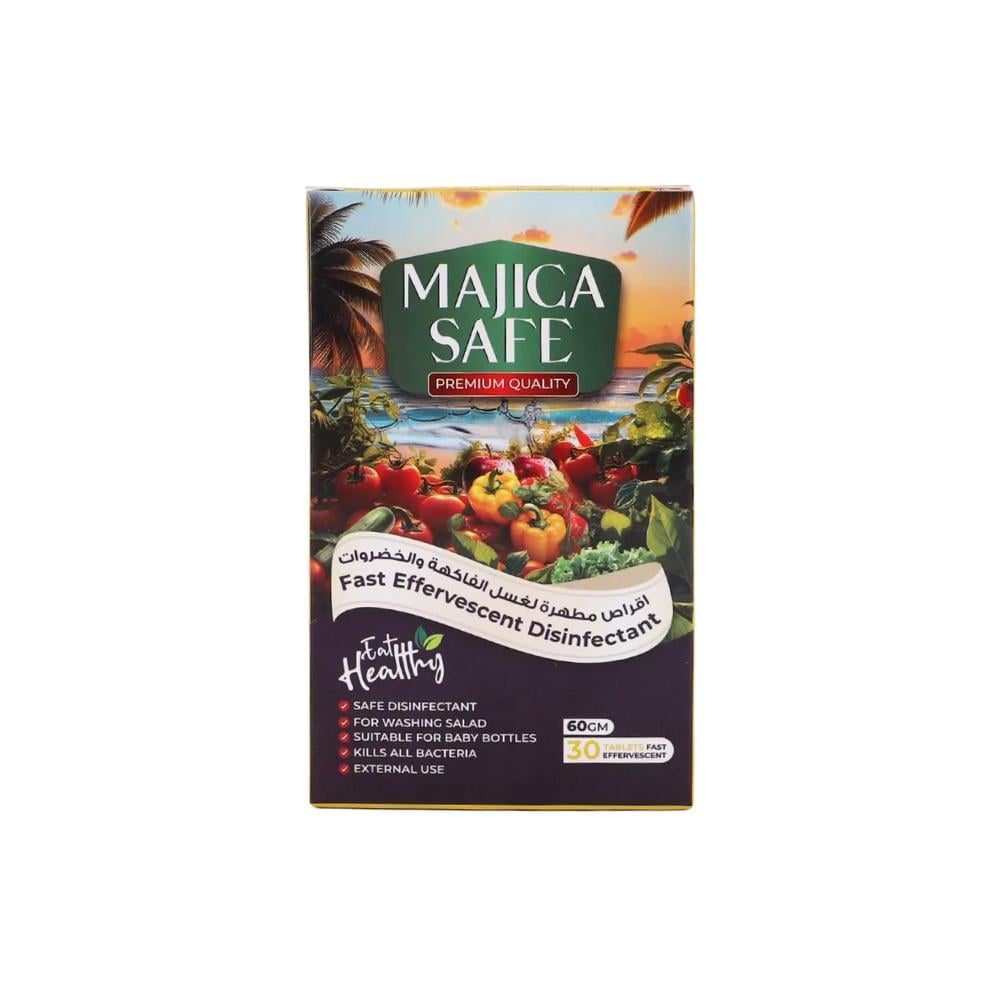 Magica Safe Disinfectant Tablets for Washing Fruits and Vegetables