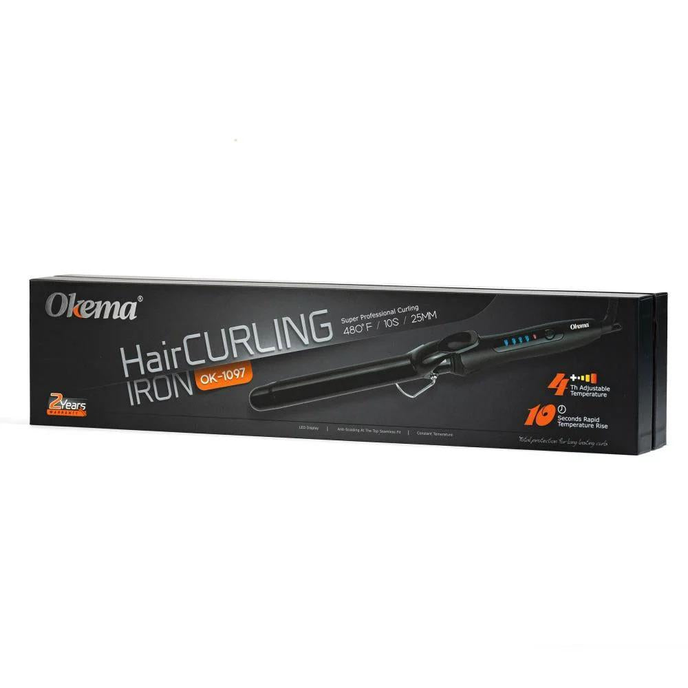 Okema Hair Curling Iron Model OK-1097