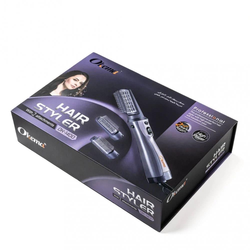 OKEMA Professional Hair Dryer & Styler Model OK-1400