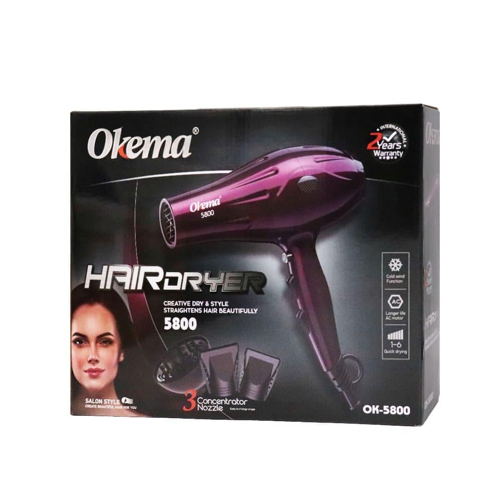Okema Hair Dryer Model - OK-5800