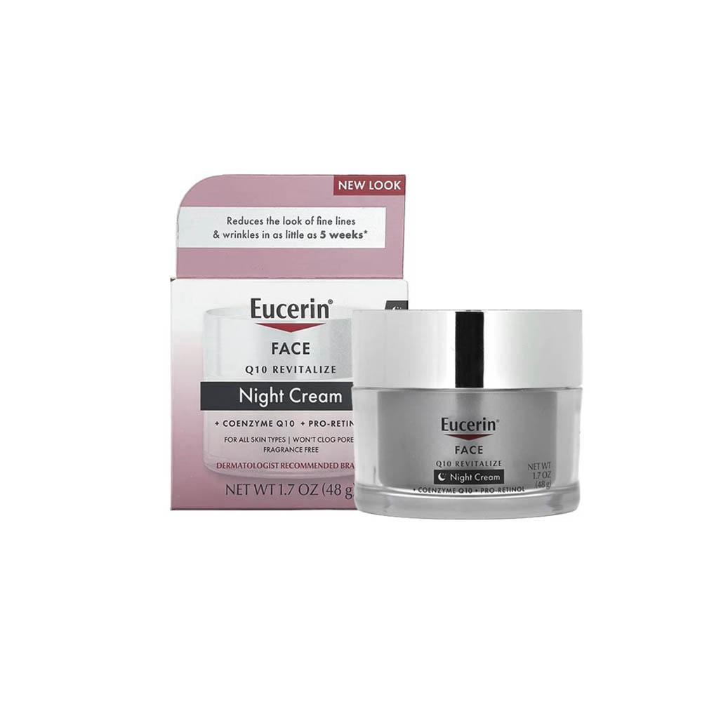 Eucerin Q10 Anti Wrinkle Night Cream - 48 gm