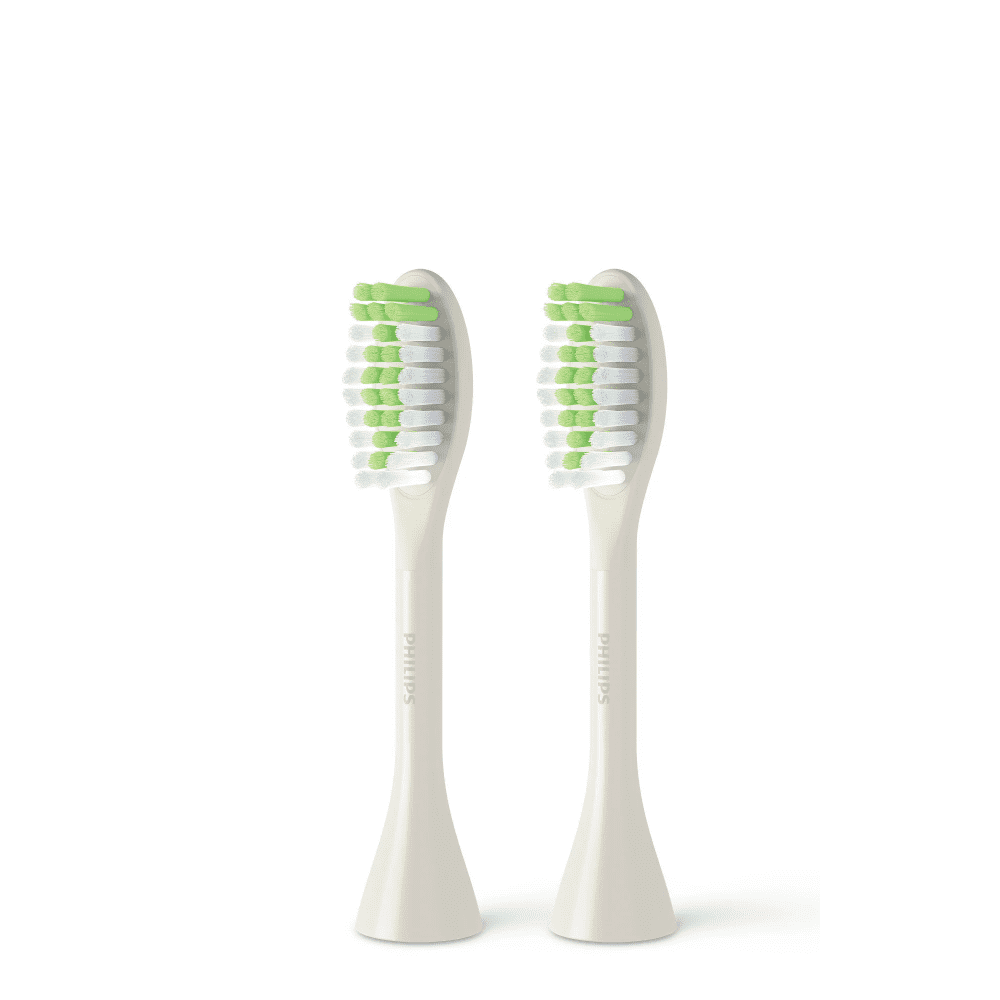 فيليبس وان رؤوس فرشاة الأسنان من Sonicare - لون أبيض