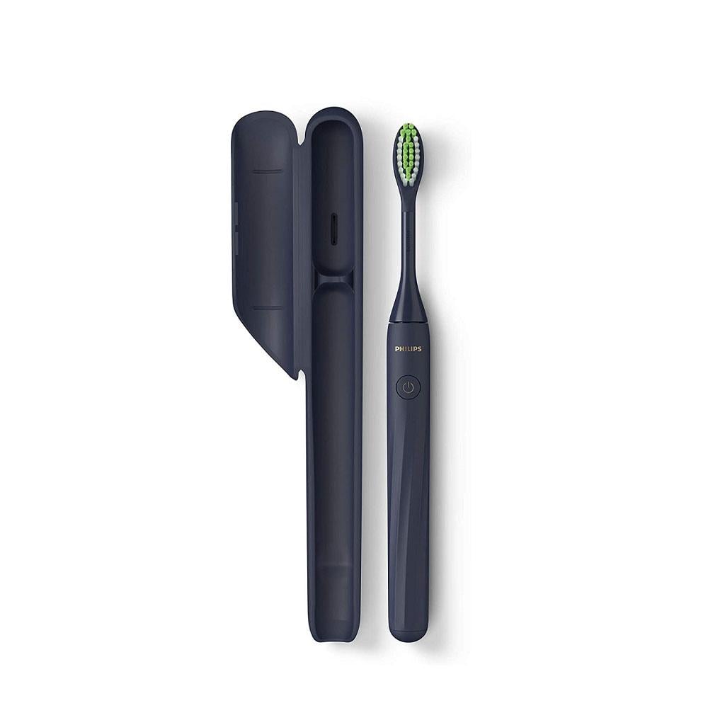 فيليبس وان فرشاة أسنان كهربائية تعمل ببطارية من Sonicare - لون ميد نايت بلو
