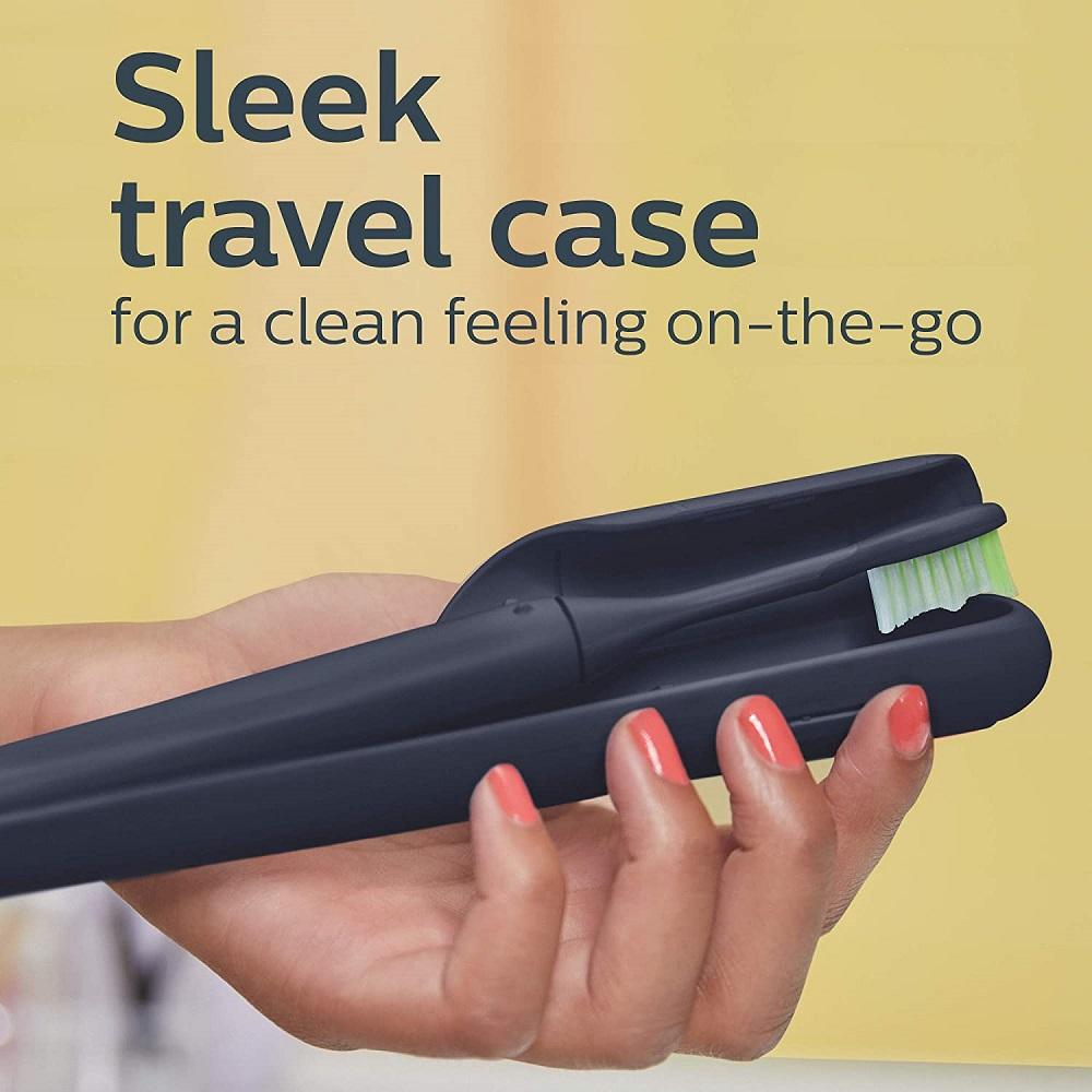 فيليبس وان فرشاة أسنان كهربائية تعمل ببطارية من Sonicare - لون ميد نايت بلو
