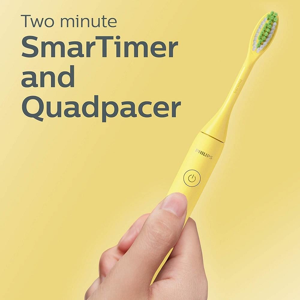 فيليبس وان فرشاة أسنان كهربائية تعمل ببطارية من Sonicare - لون مانجو