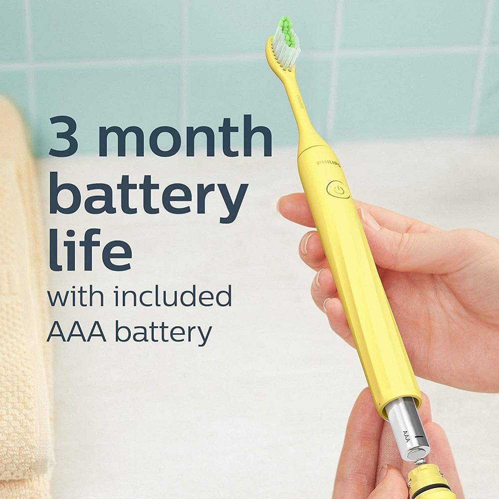 فيليبس وان فرشاة أسنان كهربائية تعمل ببطارية من Sonicare - لون مانجو