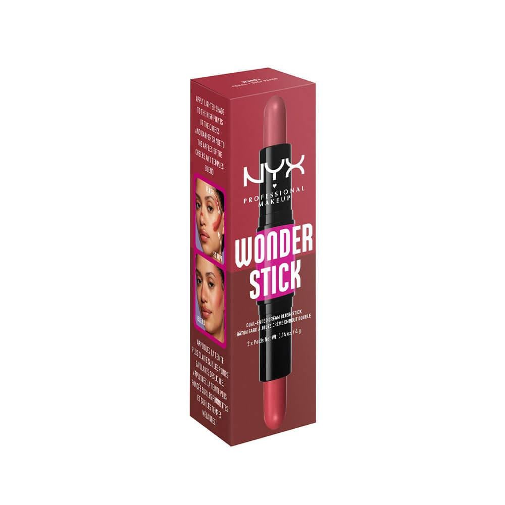 NYX Wonder Stick Blusher WSB03 Coral + Deep Peach - 4 gm