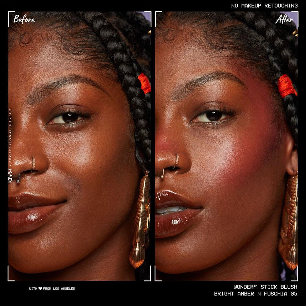 NYX Wonder Stick Blusher WSB05 Bright Amber + Fuchsia - 4 gm